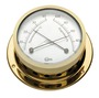 Barigo Star quartz clock w/ radiosectors chr.brass - Artnr: 28.361.99 16